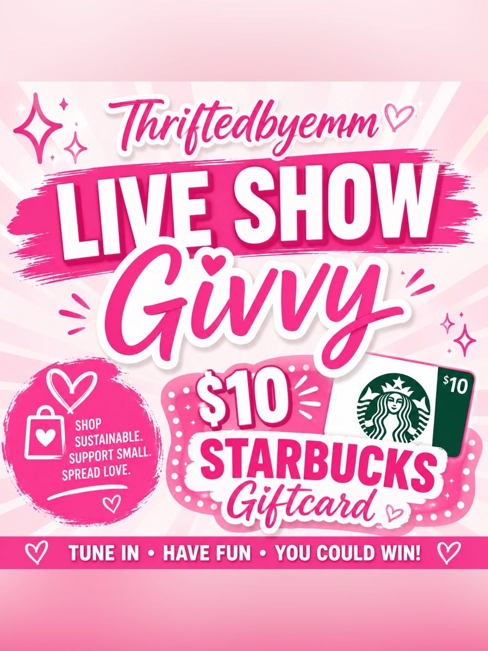 $10 STARBUCKS GIFTCARD
